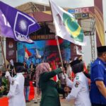 Pemilu akan di laksanakan pada bulan Pebuari 2024 mendatang,setelah pengumuman DCT KPU langsung laksanakan kirab.