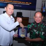 Variabelnya adalah bagaimana kita bisa membangun tata ruang pertahanan yang tentunya.
