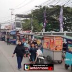 Saat demostran di Kantor Kecamatan Sepatan, camat tidak menemui para demo.