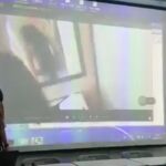 Bersorak-sorai melihat film forno yang di putar oleh Gibran bergetar mukanya.