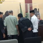 Terbongkar dalam persidangan H Ajo seorang anggota polisi kena tipu Kades Wanakerta Tumpang sugian gadai tanah 500 juta.