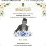 Telah meninggal dunia teman kami Sudin Kabiro Serang.