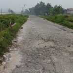 Jalan Alternatip di Kp Kresek Pakualam korban jatuh.
