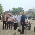 Sejumlah Kelompok Tani Dapat Bantuan Alsitan dari DPC Gerindra Kabupaten Tangerang.